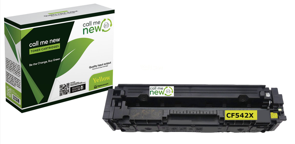 HP CF542X Toner in Farbe yellow
