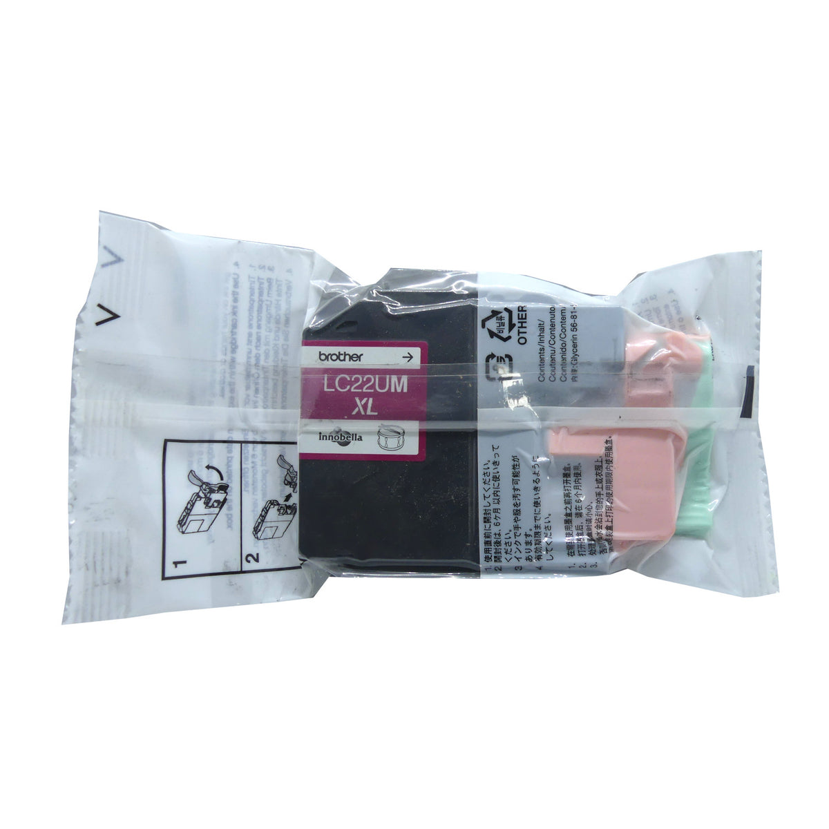 Brother LC-22 Tintenpatrone in Farbe magenta