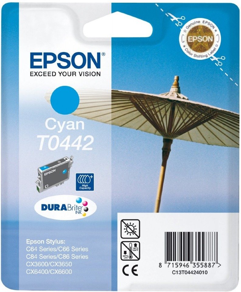 Epson  Tintenpatrone in Farbe cyan
