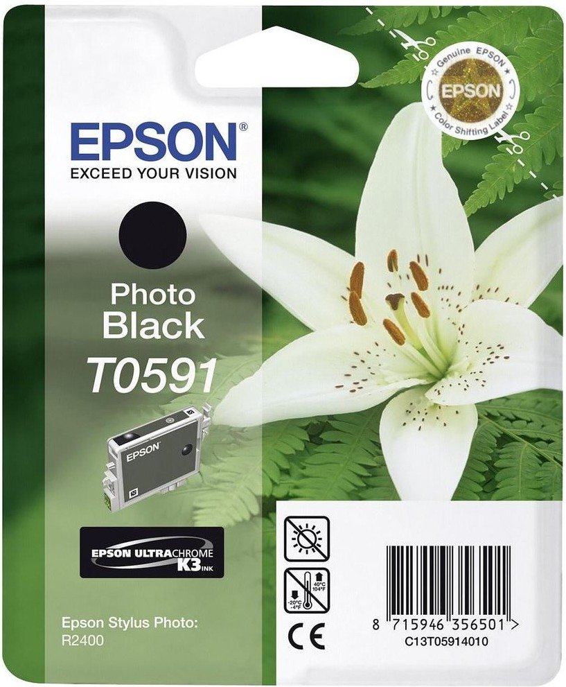 Epson  Tintenpatrone in Farbe black