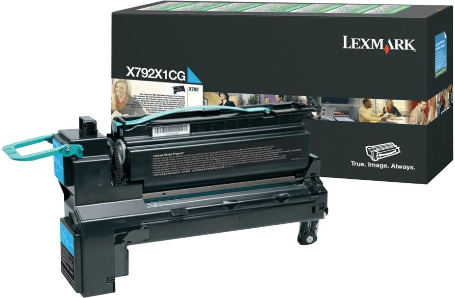 Lexmark  Toner in Farbe cyan
