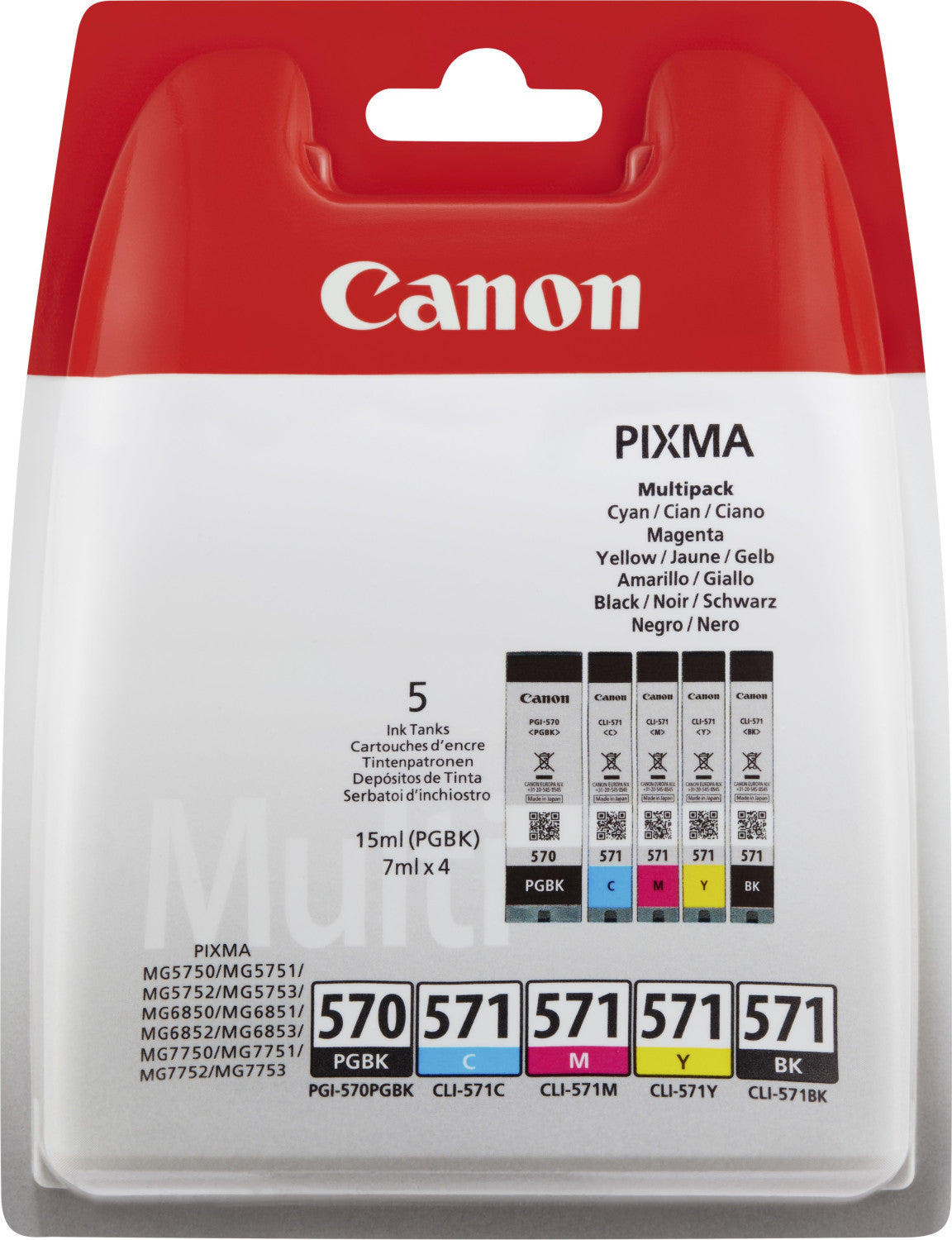 Canon  Tintenpatrone in Farbe black