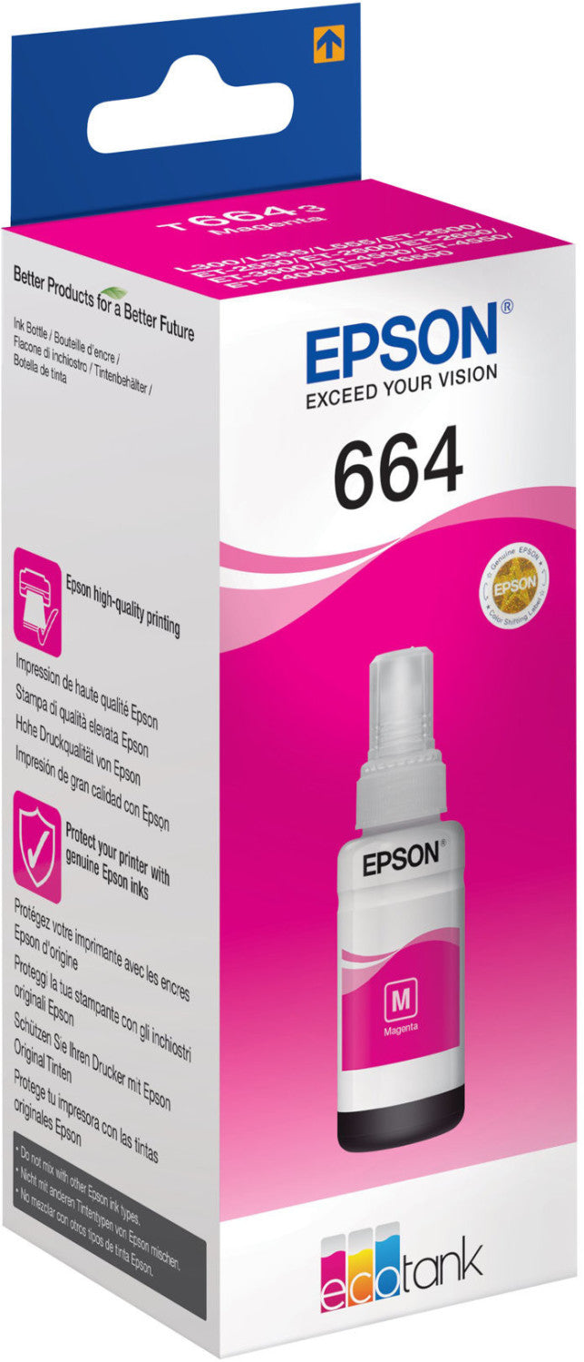 Epson T664 Tintenpatrone in Farbe magenta