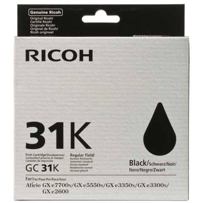 Ricoh 405688 Tintenpatrone in Farbe black