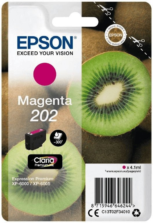 Epson 202 Tintenpatrone in Farbe magenta