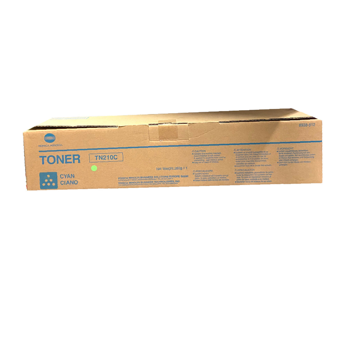 Konica Minolta 8938-512 Toner in Farbe cyan