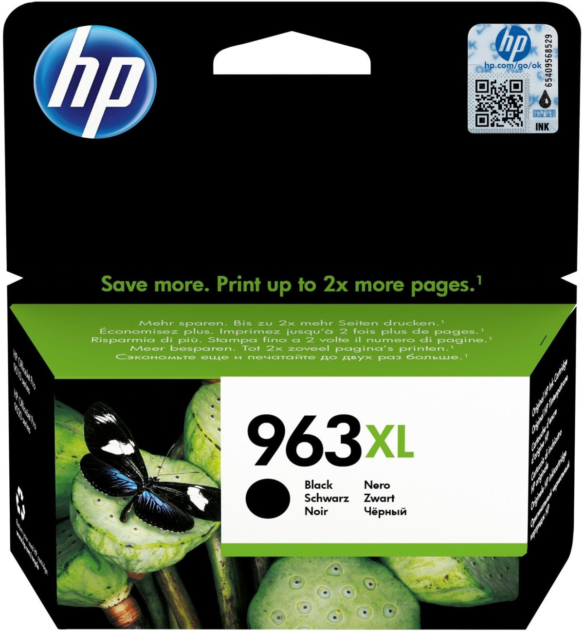 HP  Tintenpatrone in Farbe black