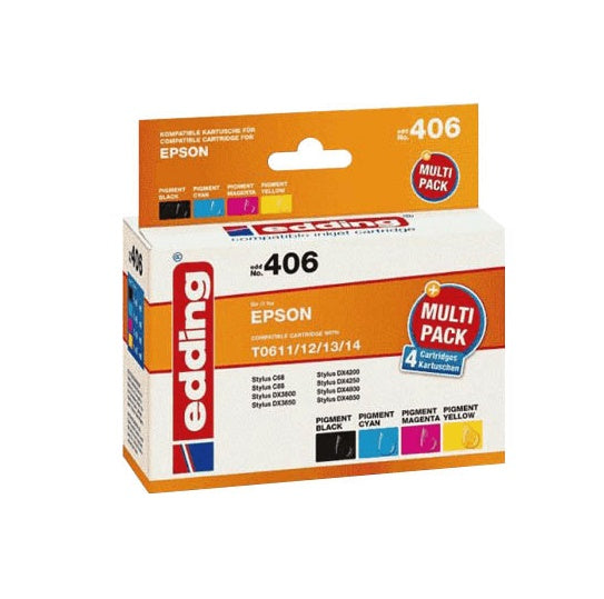 Epson  Tintenpatrone in Farbe black-tri-color