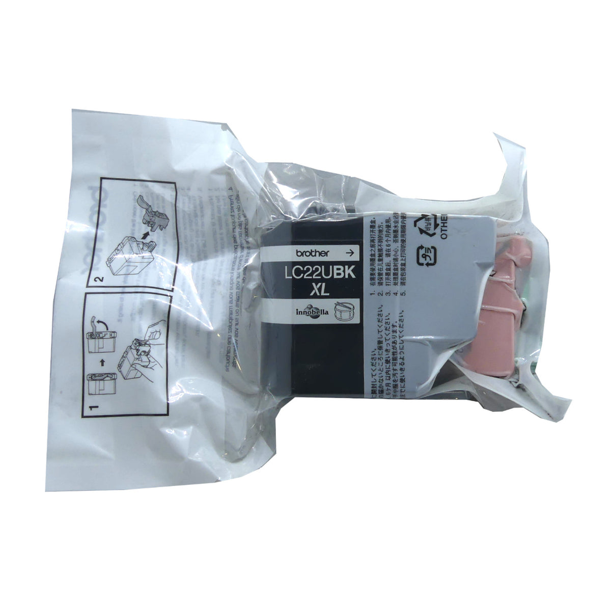Brother LC22UBKXL Tintenpatrone in Farbe black