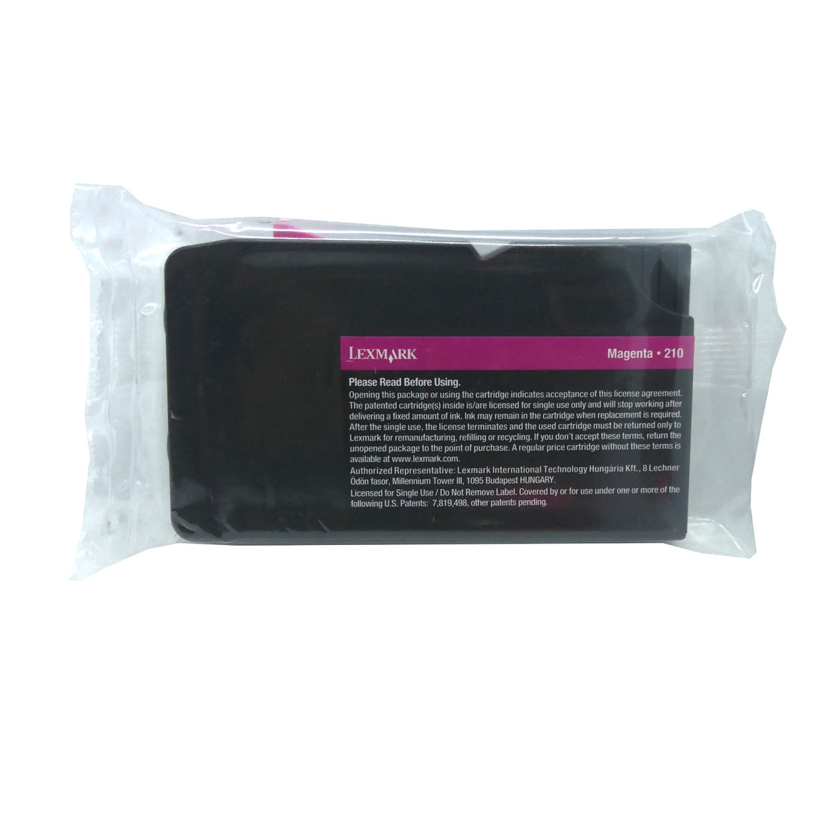 Lexmark 210 Tintenpatrone in Farbe magenta