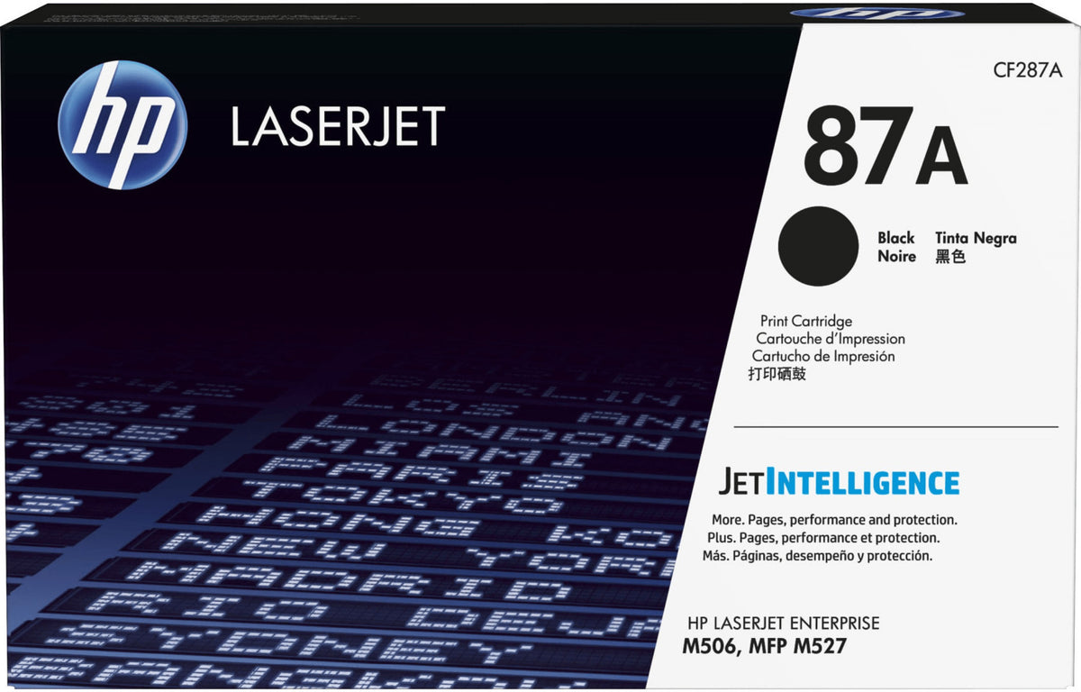 HP 87A Toner in Farbe black