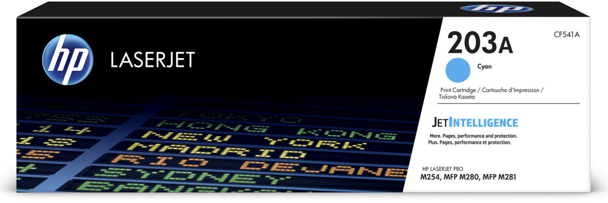 HP 203A Toner in Farbe cyan