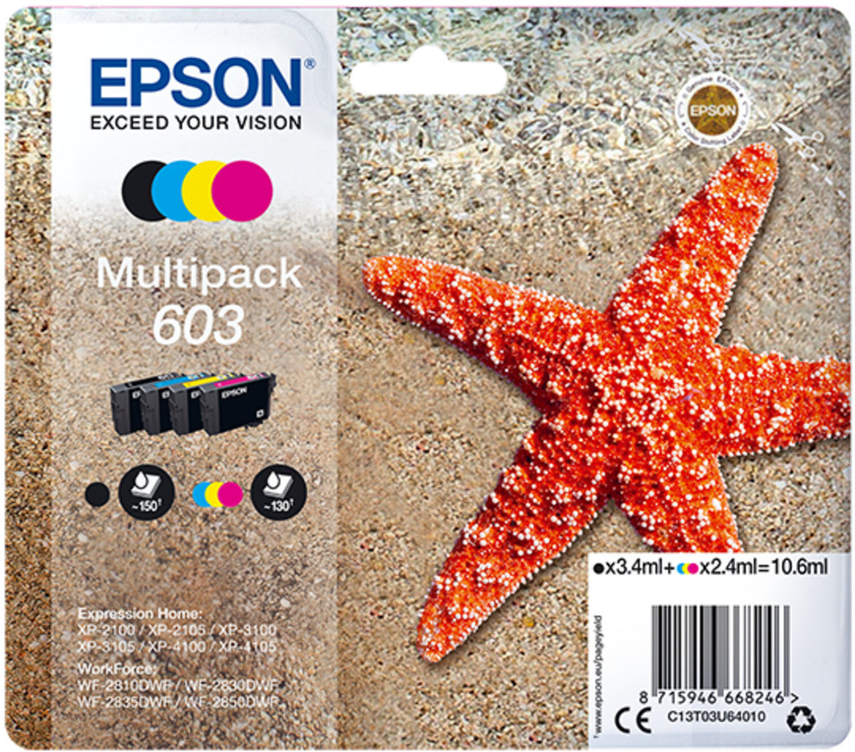 Epson 603 Tintenpatrone in Farbe black