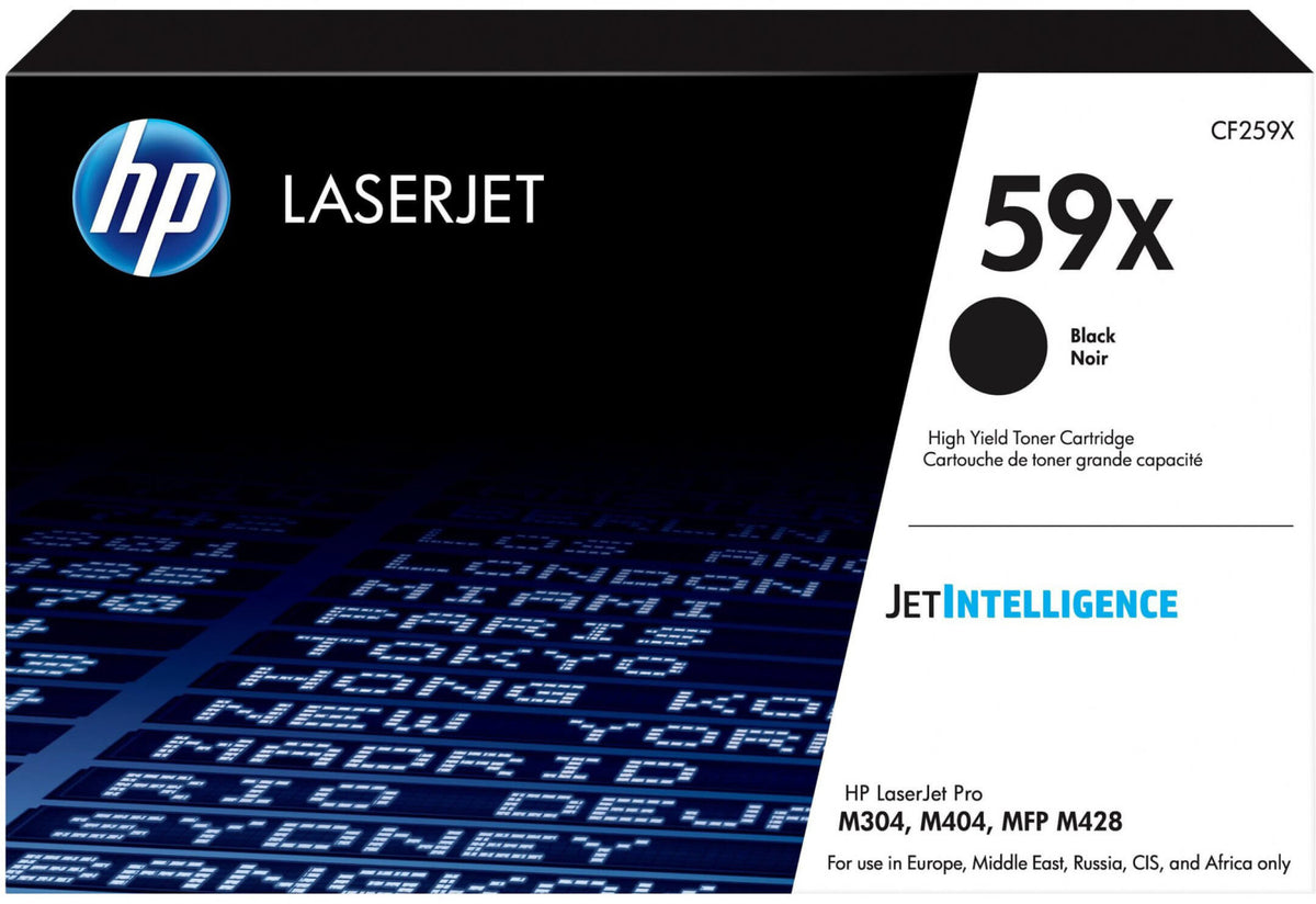 HP 59X Toner in Farbe black
