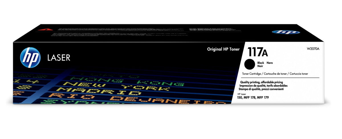 HP 117A Toner in Farbe black