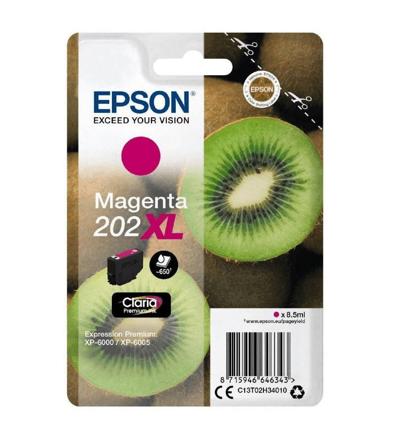 Epson 202XL Tintenpatrone in Farbe magenta