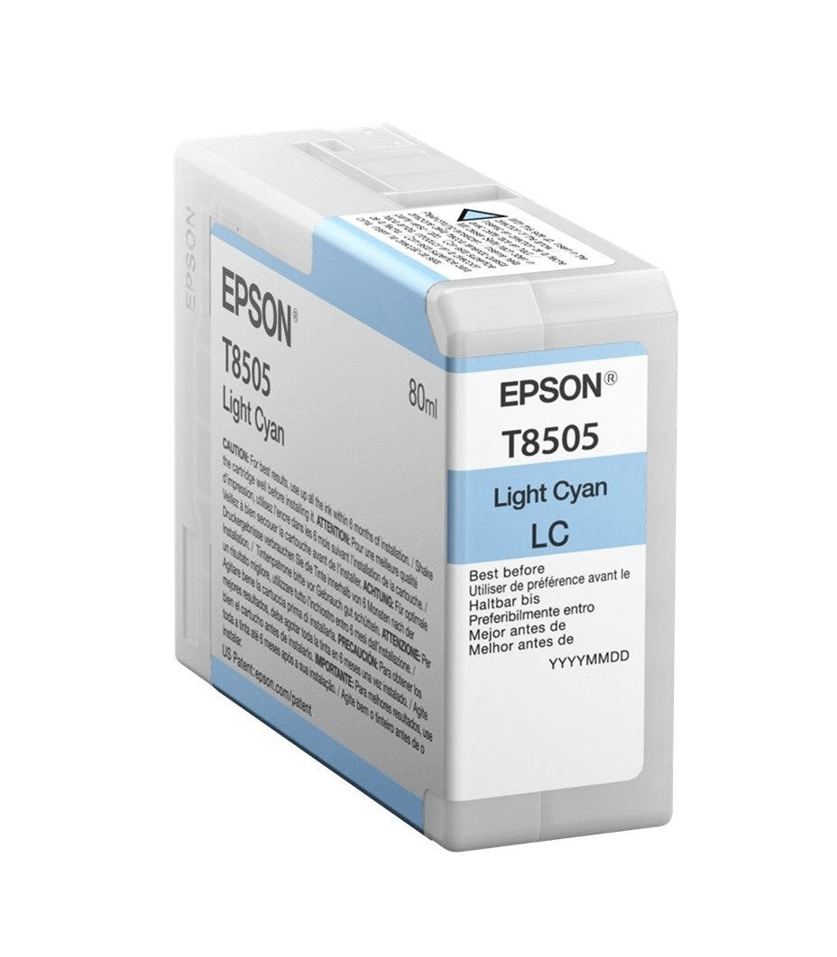 Epson T8505 Tintenpatrone in Farbe cyan