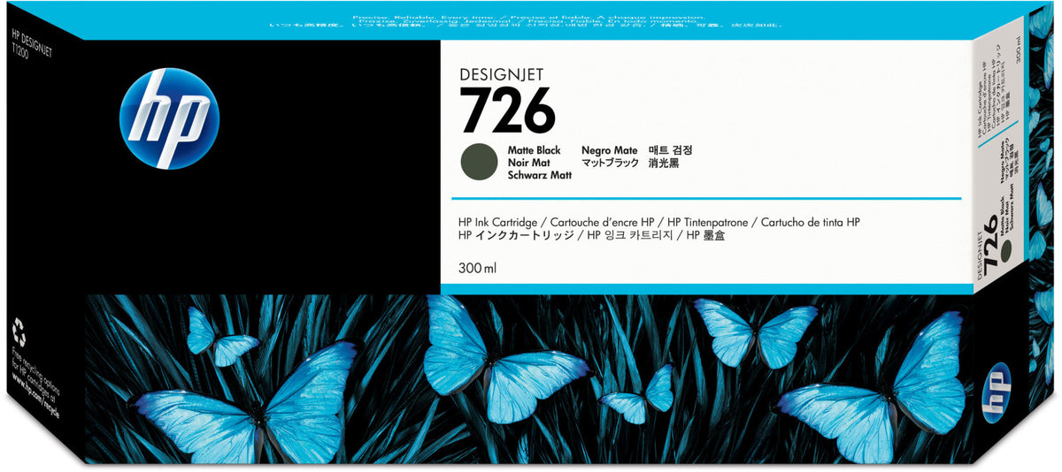HP CH575A Tintenpatrone in Farbe matte-black