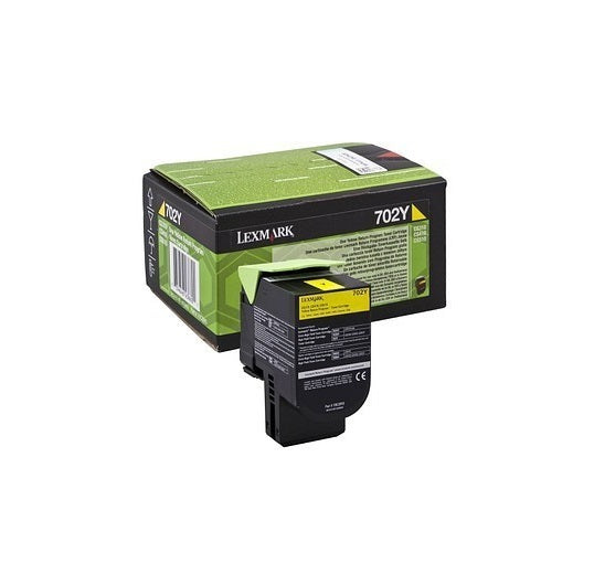 Lexmark 702Y Toner in Farbe yellow