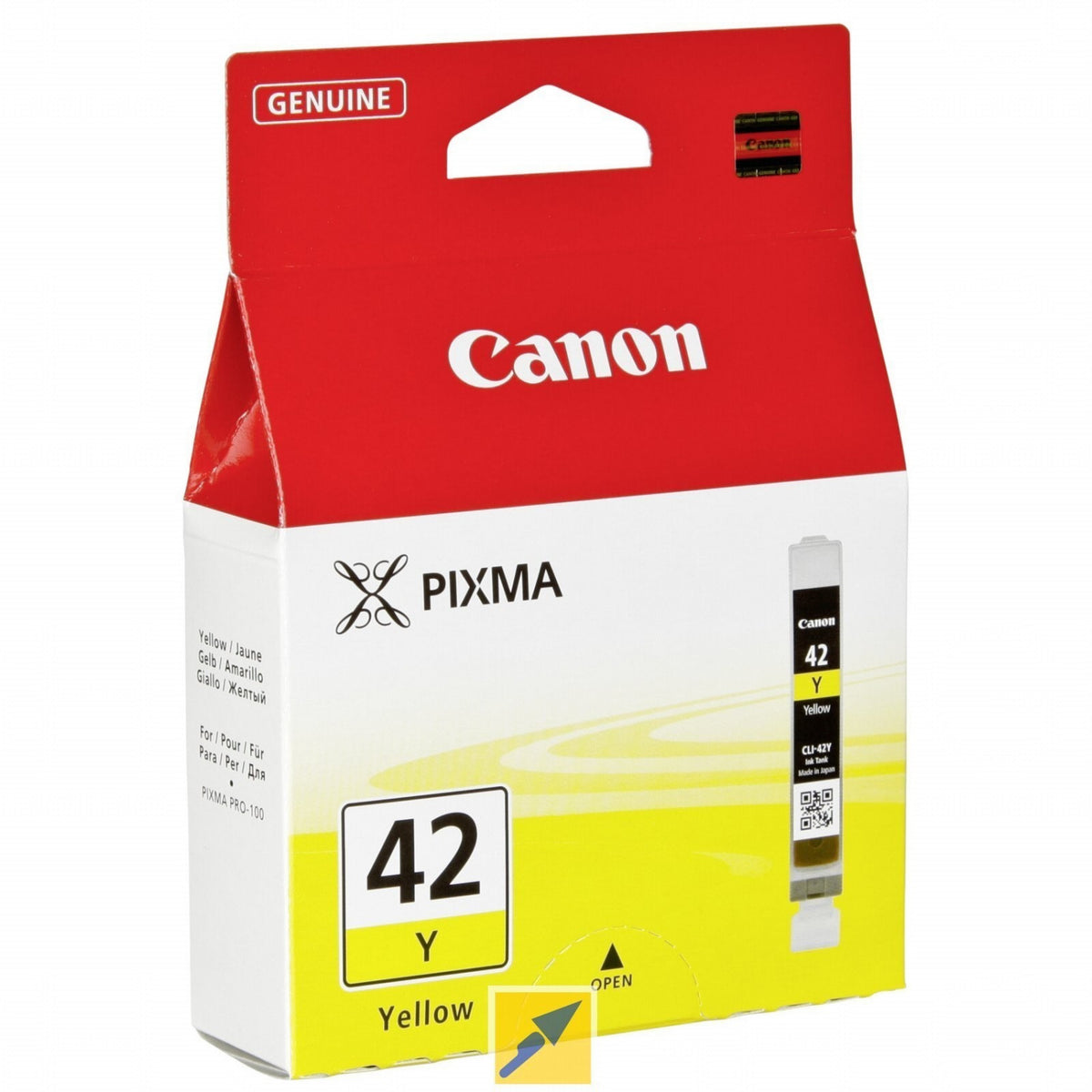 Canon CLI-42Y Tintenpatrone in Farbe yellow
