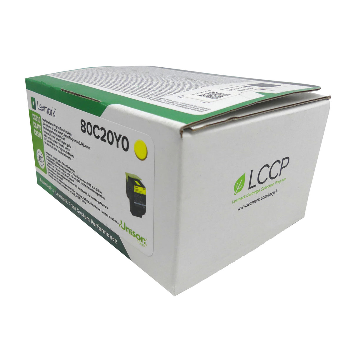 Lexmark 802Y Toner in Farbe yellow