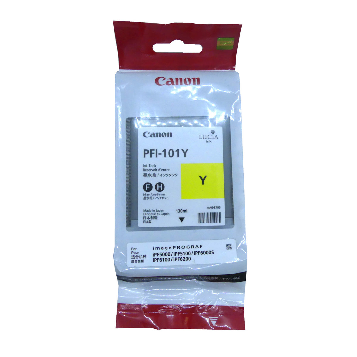 Canon PFI-101Y Tintenpatrone in Farbe yellow