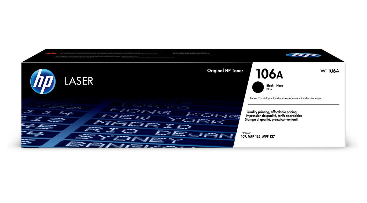 HP 106A Toner in Farbe black