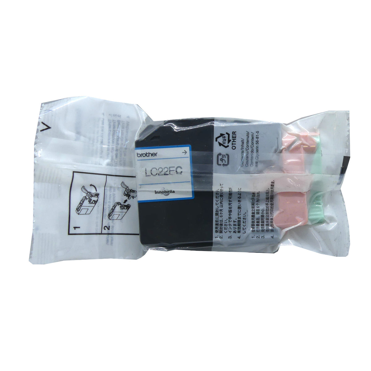 Brother LC-22 Tintenpatrone in Farbe cyan