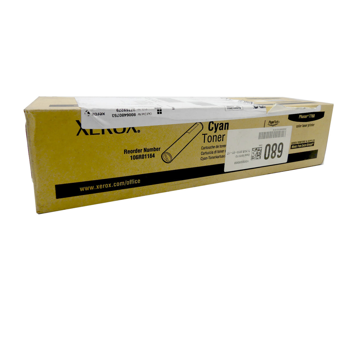Xerox B Toner in Farbe cyan
