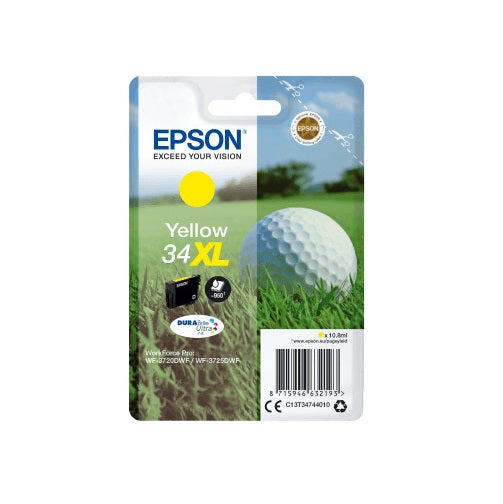 Epson 34XL Tintenpatrone in Farbe yellow