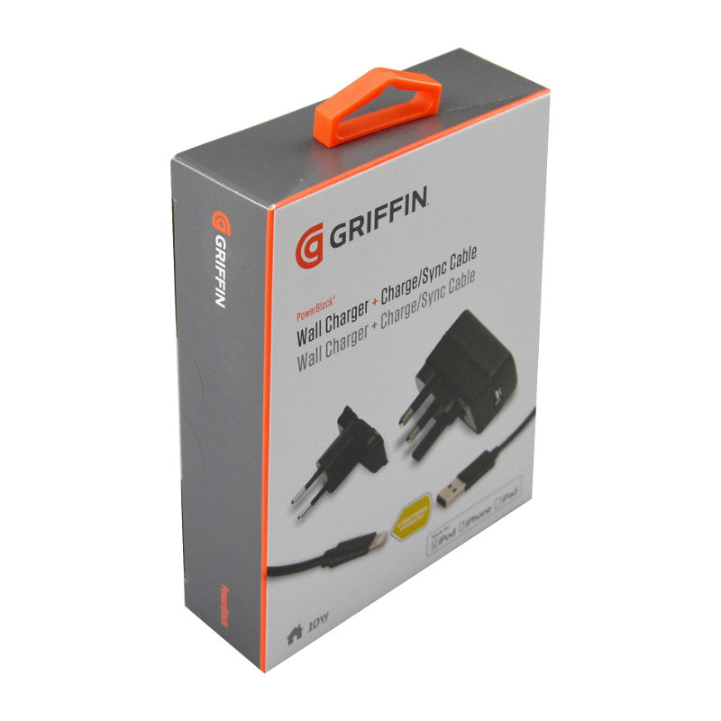 Griffin Wandladegerät + Lade-/Sync Kabel