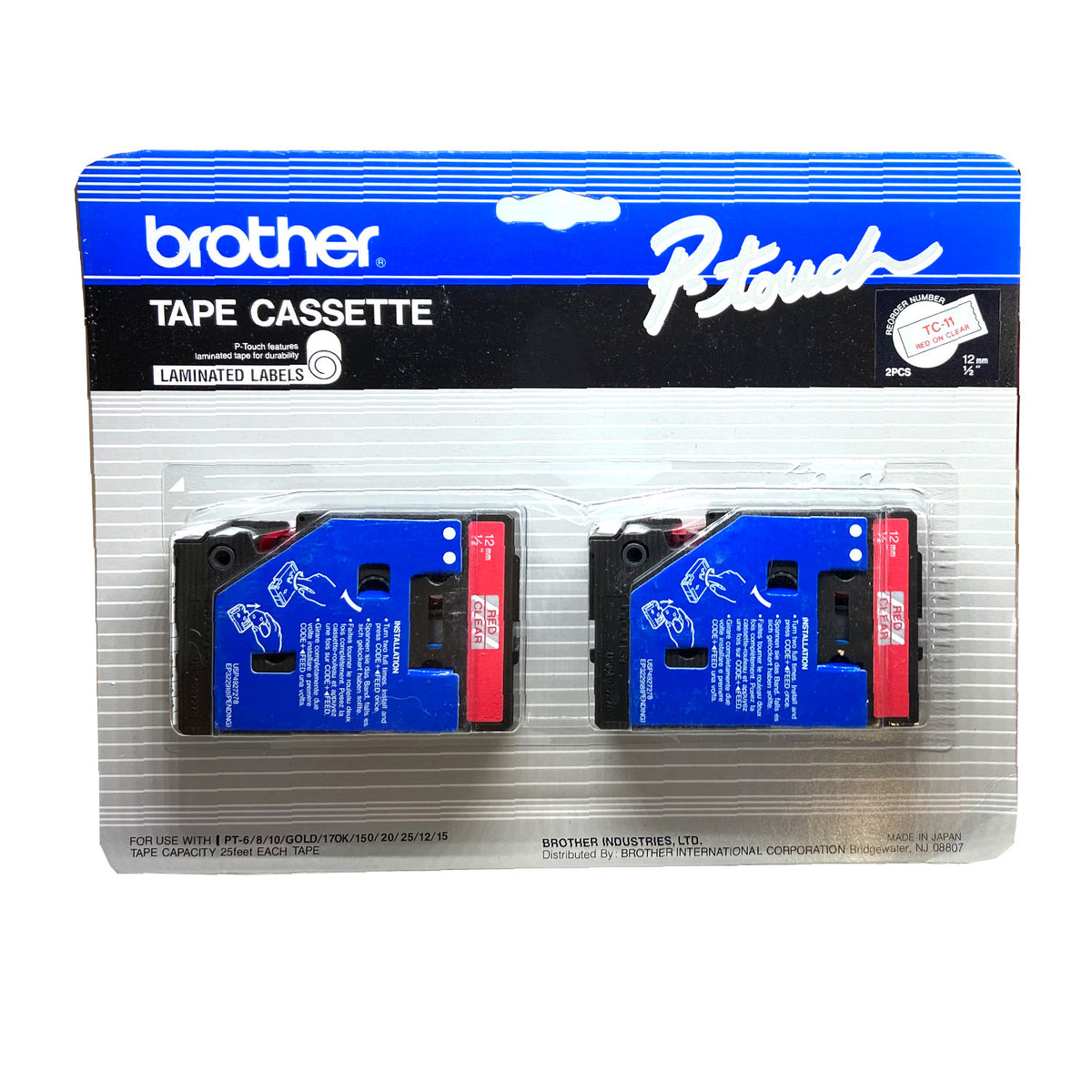 Brother TC-11 Tintenpatrone in Farbe red