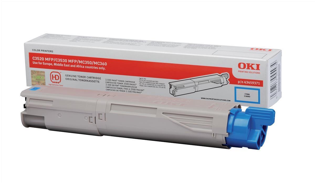 Oki  Toner in Farbe cyan