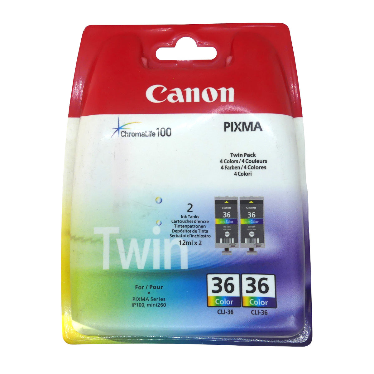 Canon CLI-36 Tintenpatrone in Farbe black