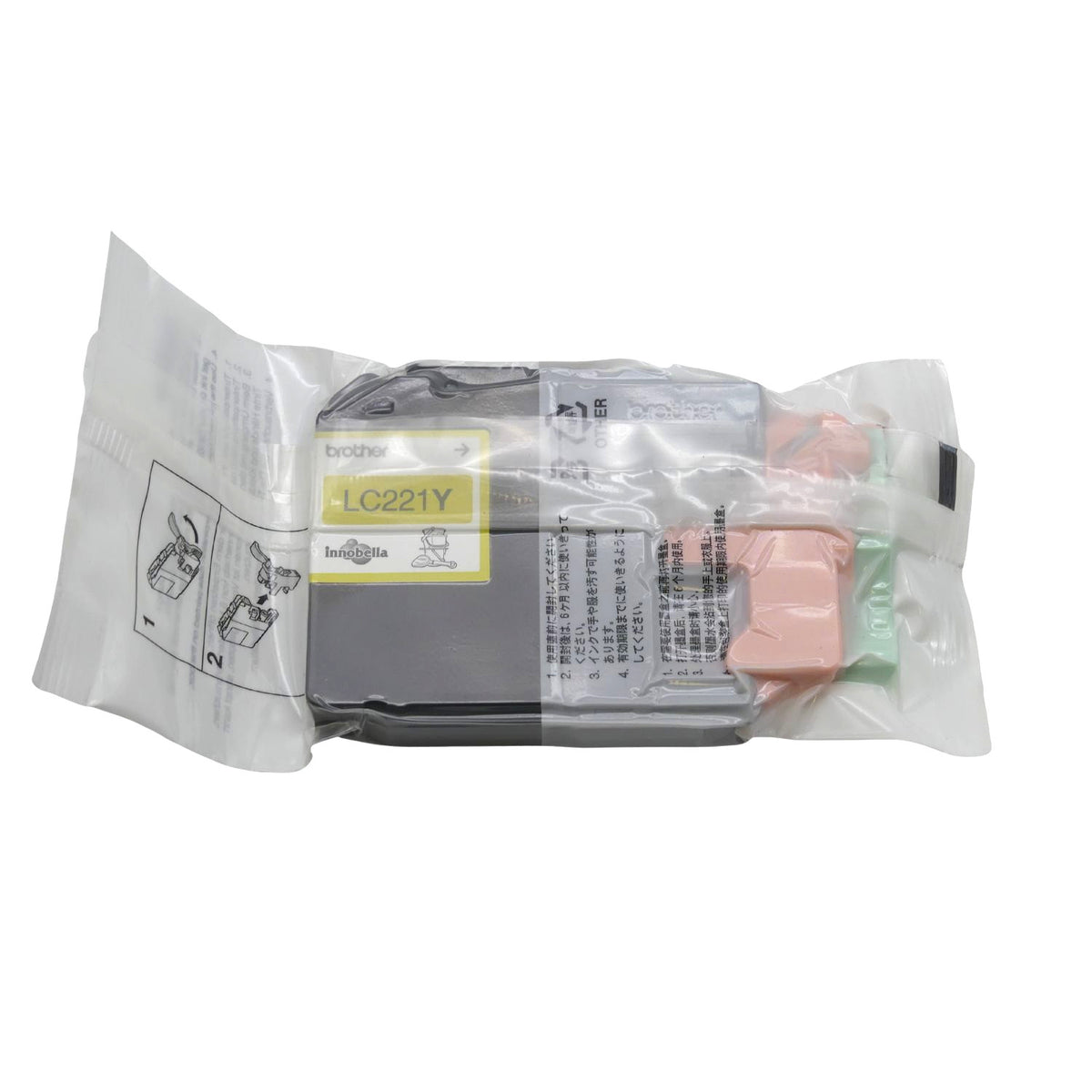 Brother LC-221YE Tintenpatrone in Farbe yellow