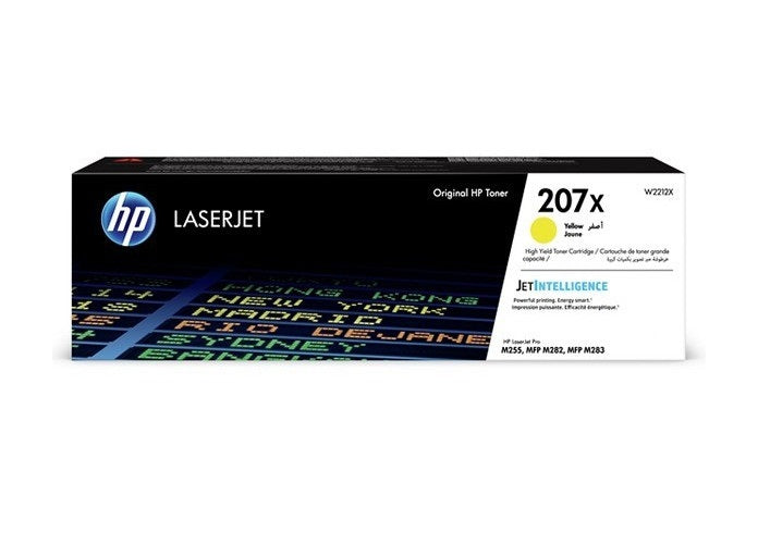 HP 207X Toner in Farbe yellow