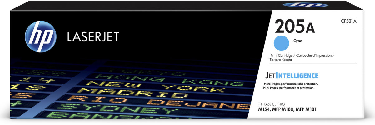HP 205A Toner in Farbe cyan
