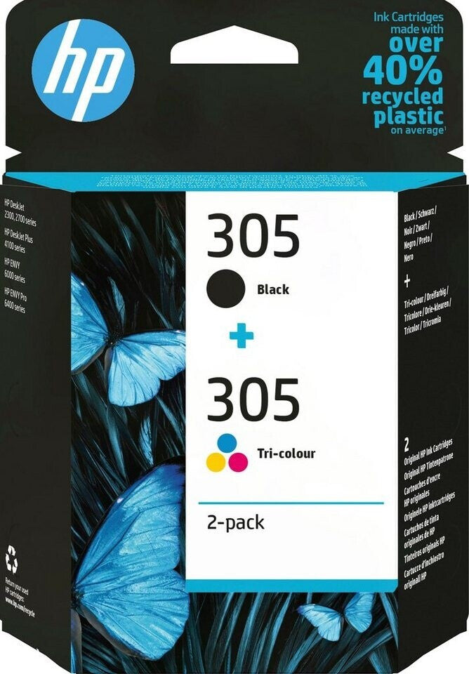 HP  Tintenpatrone in Farbe black