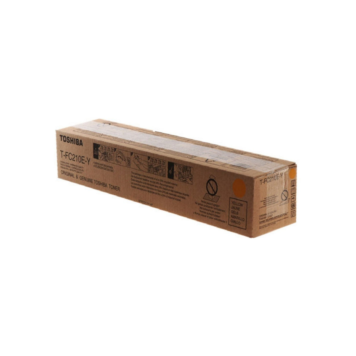 Toshiba T-FC210EY Toner in Farbe yellow