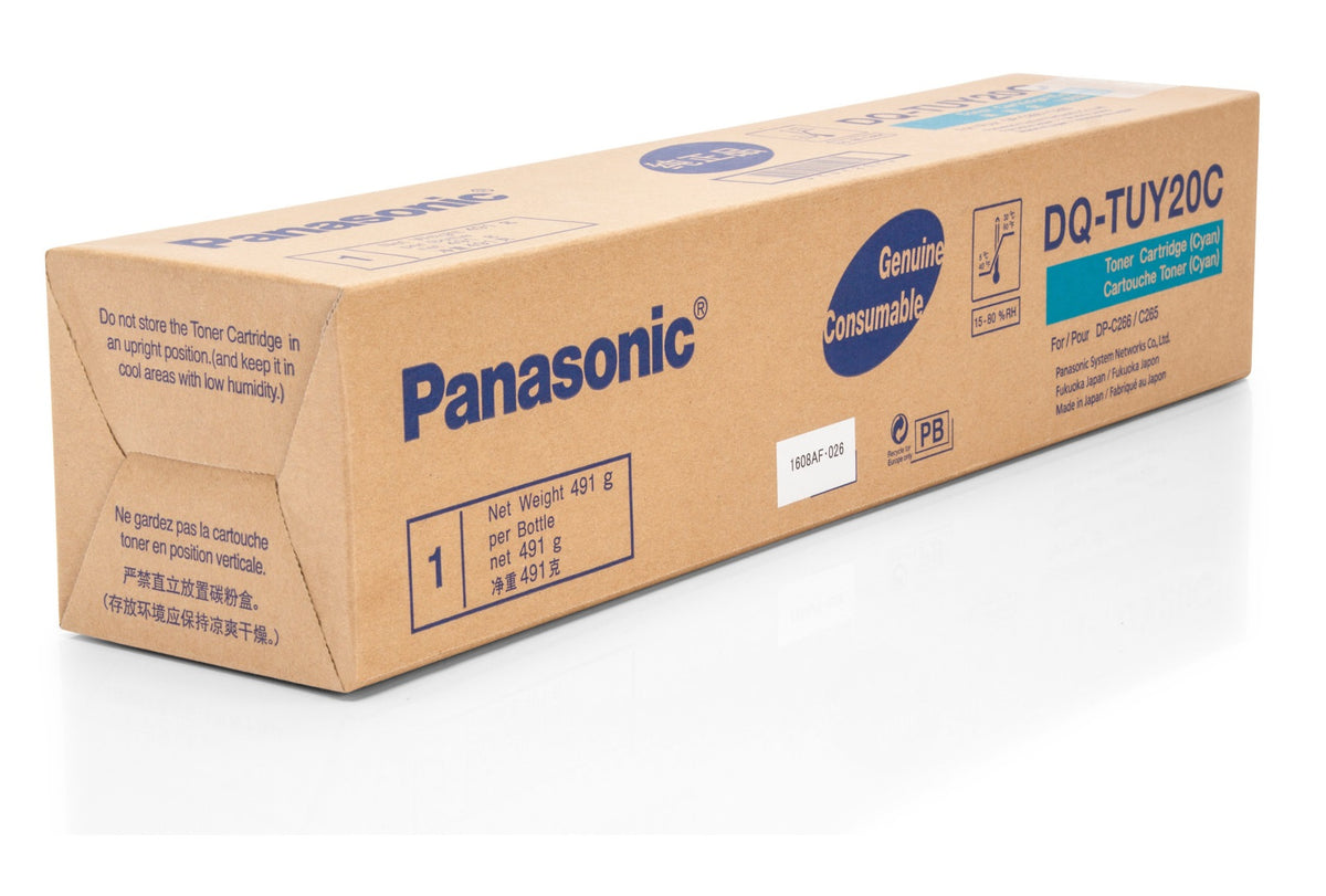 Panasonic DQ-TUY20C Toner in Farbe cyan