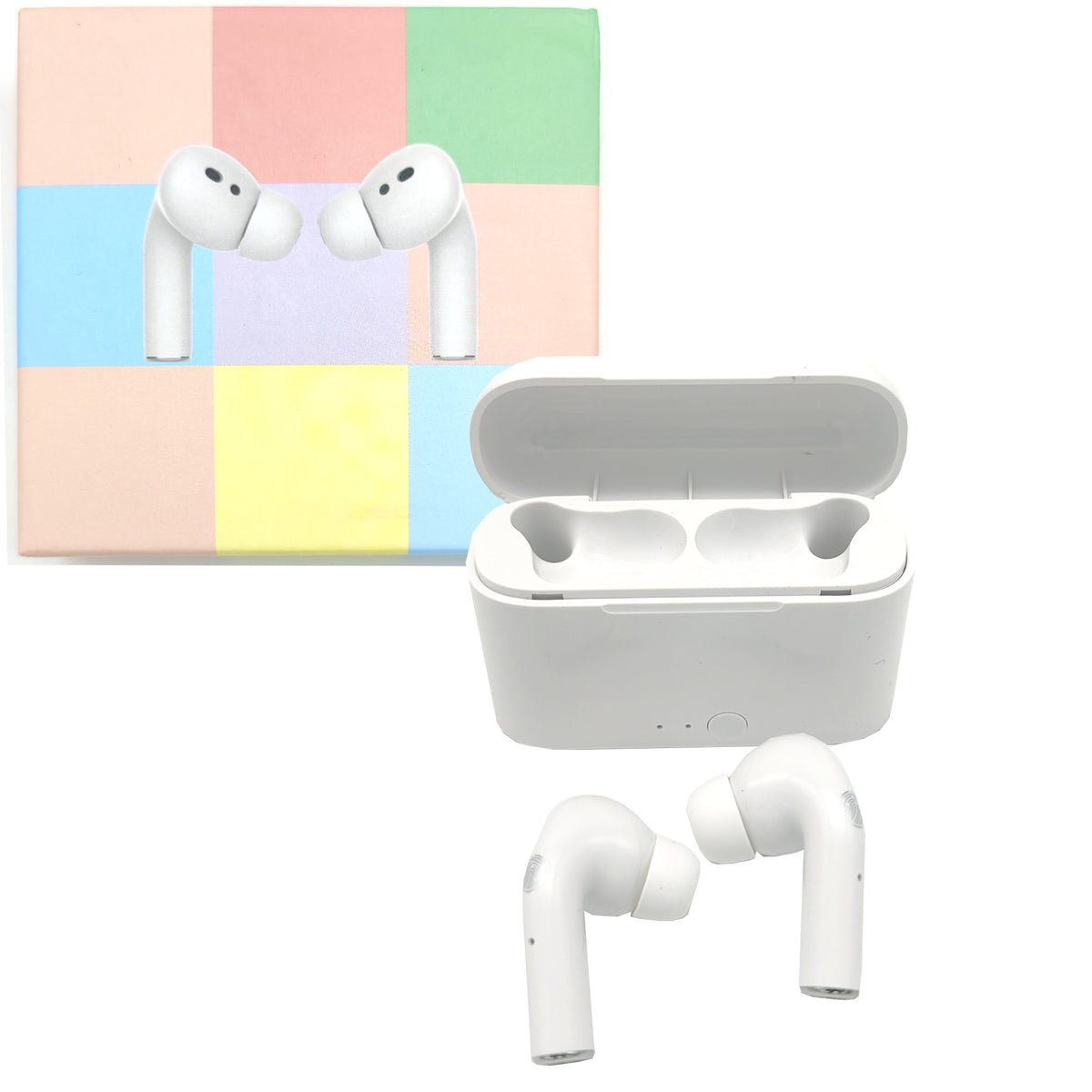 TWS Kopfhörer Wireless Earphone weiß