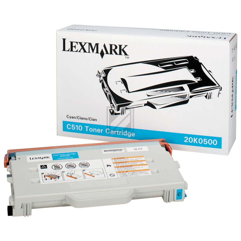Lexmark  Toner in Farbe cyan