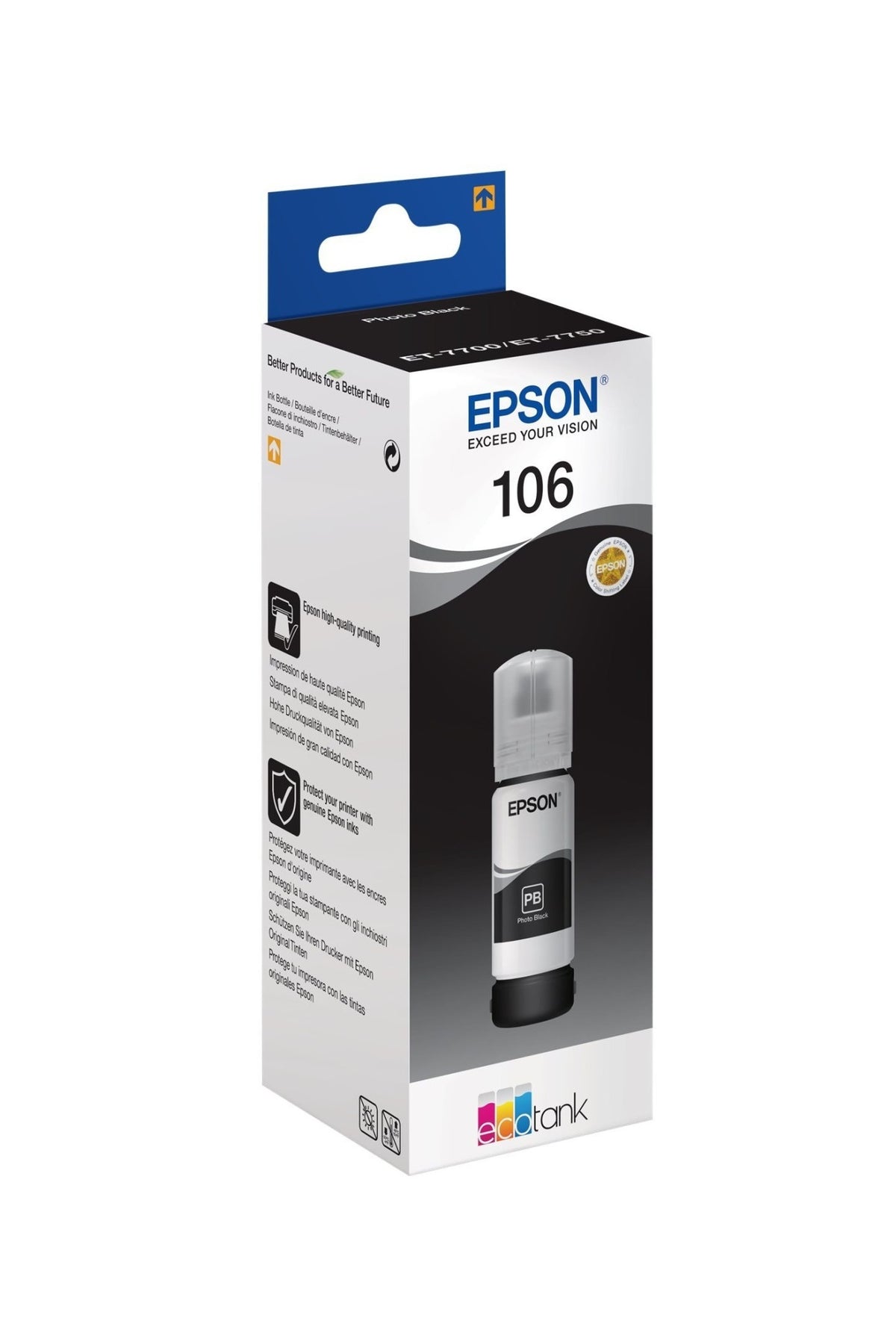 Epson  Tintenpatrone in Farbe photo-black