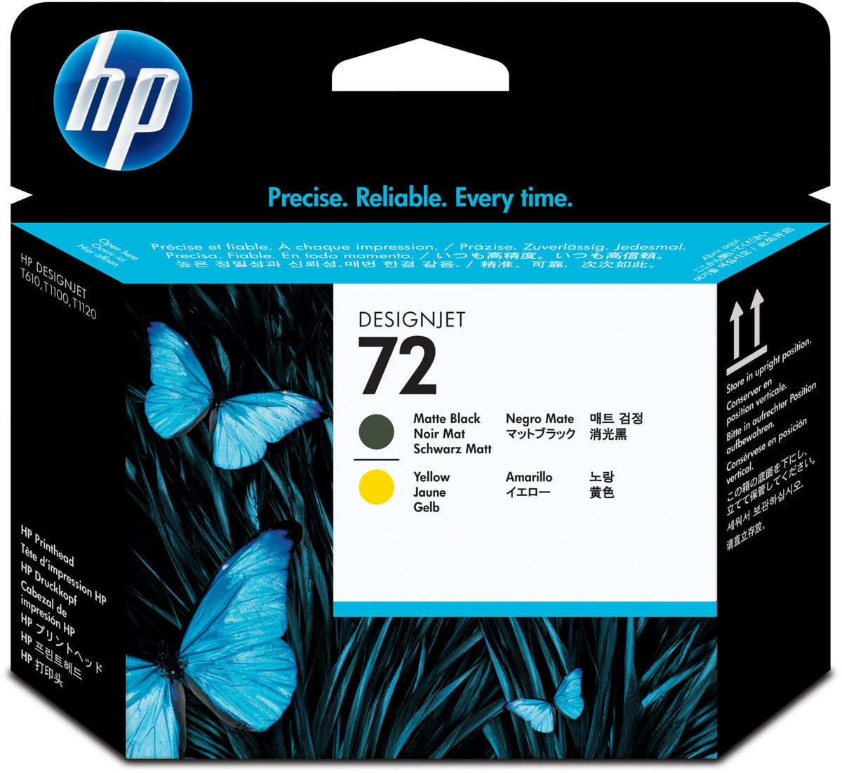 HP C9384A Tintenpatrone in Farbe matte-black