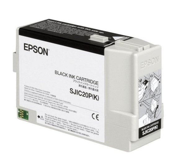 Epson SJIC20PK Tintenpatrone in Farbe black