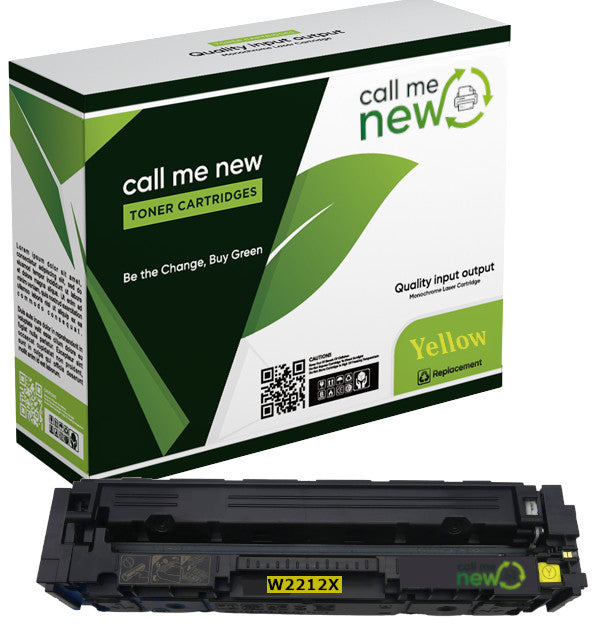 HP W2212X Toner in Farbe yellow