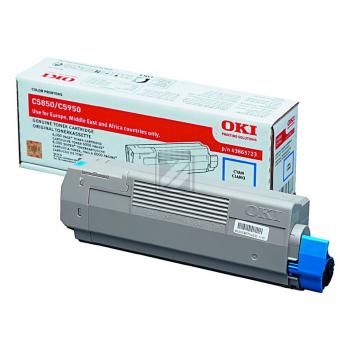 Oki  Toner in Farbe cyan