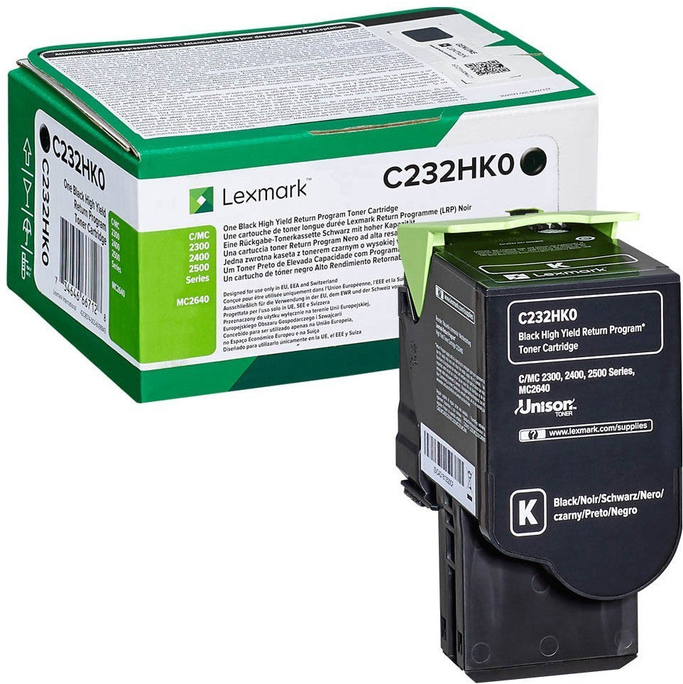 Lexmark  Toner in Farbe black