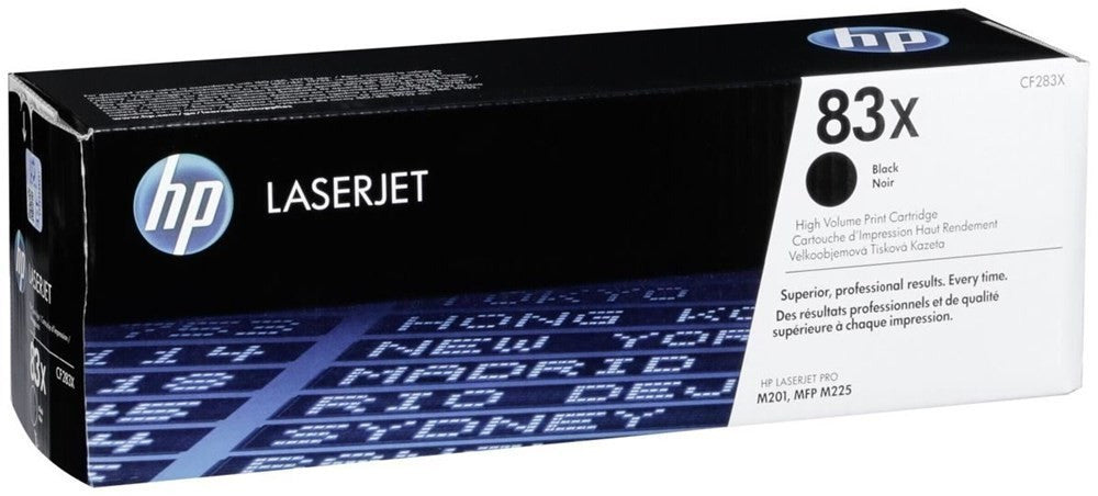 HP 83X Toner in Farbe black