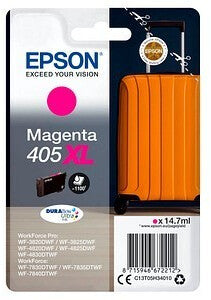 Epson 405XL Tintenpatrone in Farbe magenta